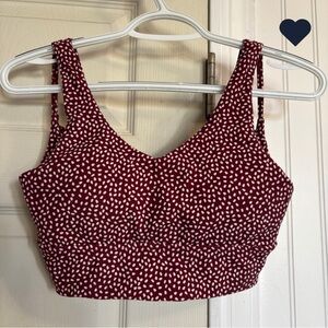 BuffBunny Sports Bra Monarch Bossy Print Strappy Athletic Active Gym Workout